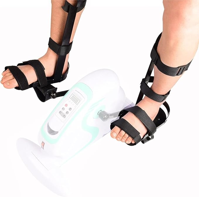 Leg Ankle Braces Support Pedal Exerciser and Exercise Bike Rehabilitation Machine Bracket Soft Splint Leg Protective Equipment