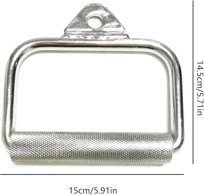 Power Cable Crossovers Gear Grip Handle Attachments Replacement Power Cable Machine Strength Trainings Gym Home D Handle Gym Home Fitness Equipment