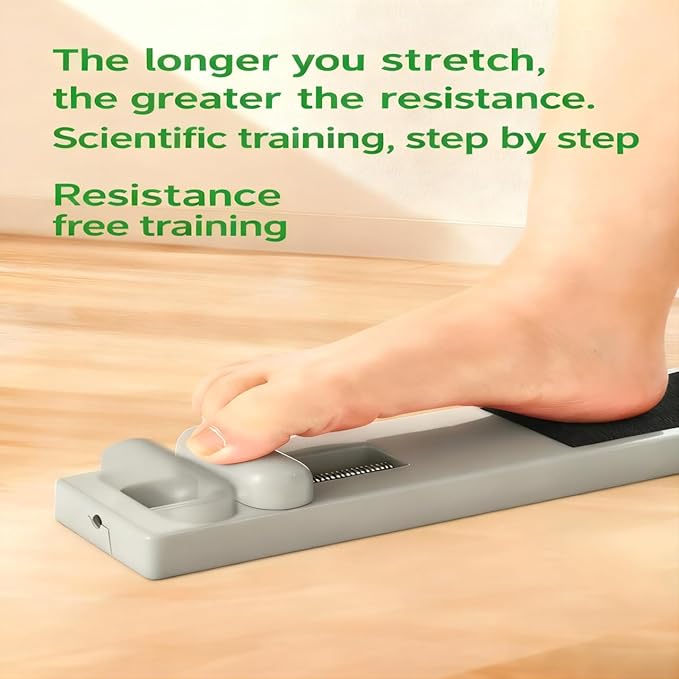 Newly Upgraded Multi-Function Foot Arch Trainer, Unique Gray, Plantar Fasciitis Relief & Arch Support, Portable Home/Gym Use for Athletes & Beginners