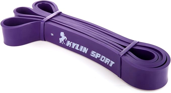 KYLIN SPORT Resistance Band Assisted Pull Up Bands Training Yoga Pilates Elastic Loop Stretch for Cross Workout Gymnastics Power-Lifting