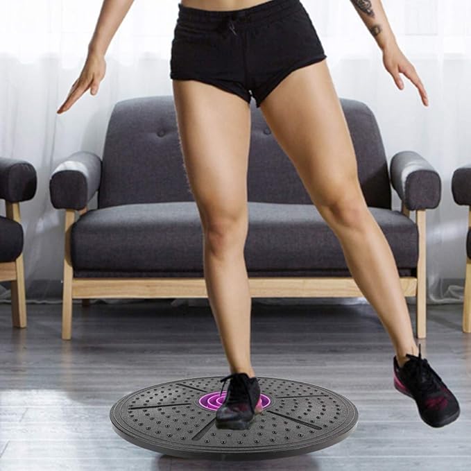 Keenso Balance Board, Labyrinth Wobble Balance Board Fitness Yoga Training Disc Office Home Exercise Stability