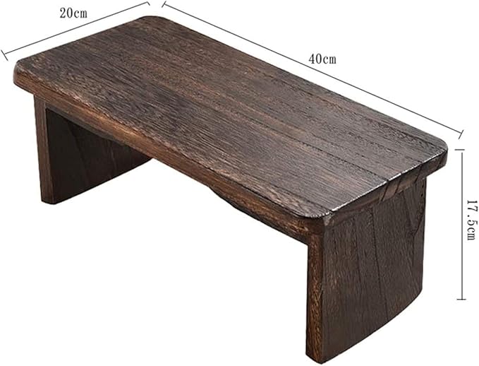 Portable Meditation Bench,Finished Bamboo, Folding Legs, Low Seat, Kneeling Alternative to Meditation Cushion for Yoga,Prayer,Ergonomic Rugged Suitable Monk & Llama Kneeling Meditation Bench