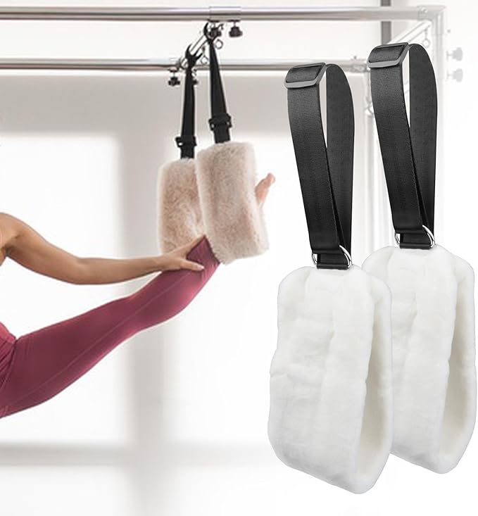 2X Pilates Straps for Reformer Resistance Bands, Pilates Equipment Accessories Exercise Straps for Home Gym Studio