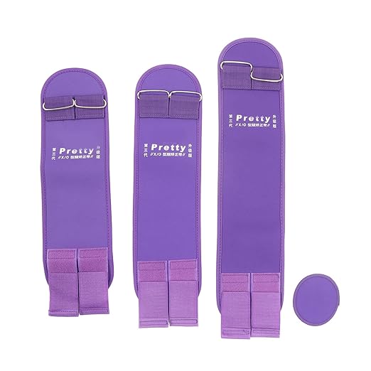 Leg Correction Belt, Ventilated Hook and Loop Fixed X Leg Type Corrector Elastic Band for Kids