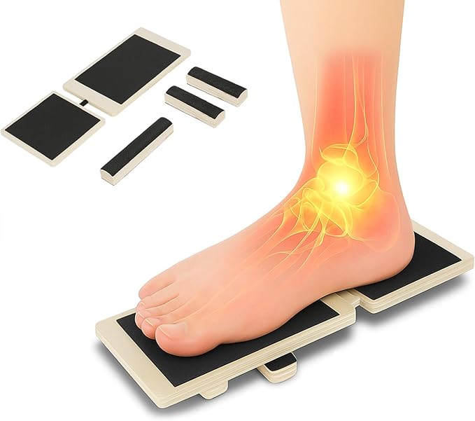 Adjustable Balance Board for Ankle & Foot Strength – Single-Leg Stability Trainer for Balance, Mobility, Calf Flexibility & Core Control – Foot Exercise Equipment for Home, Office, Gym & Rehab