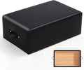 Pilates Box, Pilates Reformer Sitting Box, Vegan Leather Cover, Foam Padding with Wood Frame, for Home or Studio Workout