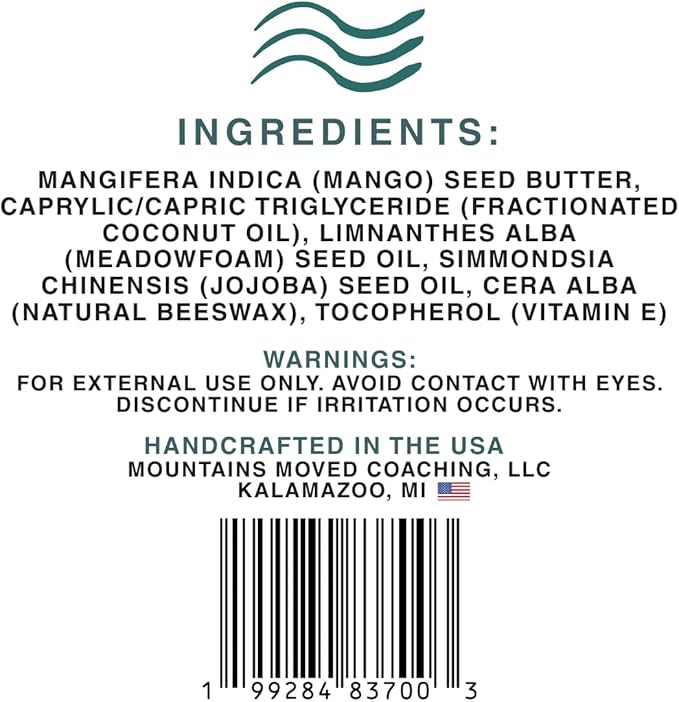 Massage & IASTM Emollient Balm – Unscented, All Natural, Oil Based Cream for Gua Sha Tools, Myofascial Release & Deep Tissue Massage – Vegan, Non Greasy, Premium Professional Grade (4 oz)