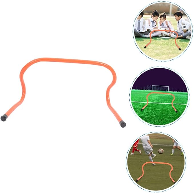 3pcs Plastic Training Hurdles 15cm Agility Speed Hurdles for Soccer Football Youth Athletic Coordination Drills