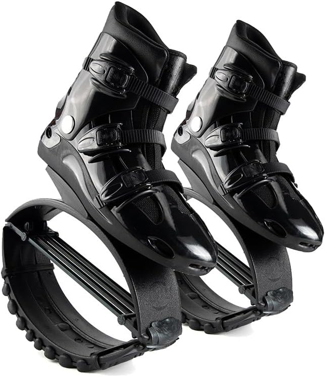 Kangaroo Jump Shoes for Women & Men – Adult Moon Shoes with 4 Springs, Low-Impact Fitness Jumping Boots for Exercise, Weight Loss, Cardio
