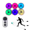 Sports Agility Lights Training Kit, Quick Response Training Lights Sports Reaction Lights, Sports Reaction Training Lights Speed for Athletes, Trainers & Fitness Trainers(6)