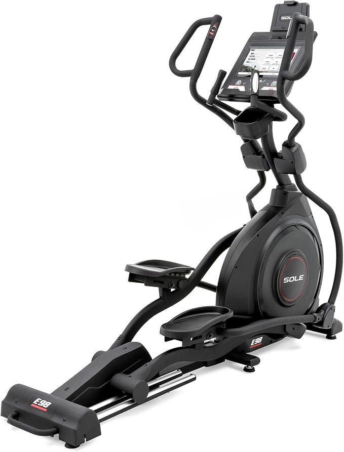 SOLE Fitness Elliptical Exercise Machines, Models E25, E35, E95, E95S, E98, Elliptical Machines for Home Use, Home Exercise Equipment for Cardio Training, Work from Home Fitness Stepper Machine