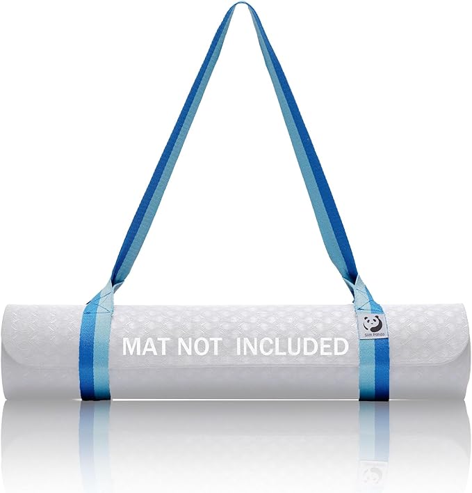 Slim Panda Yoga Mat Straps for Carrying, Adjustable Yoga Mat Carrier Sling Fits All Mats(Mat Not Included)