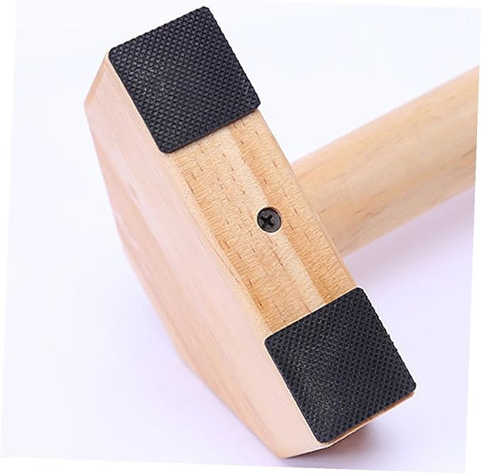 BESTonZON Solid Wood Push-up Bracket Handstand Bars Muscle Training Device, 1 Pair Pushup Frame for Home Fitness Strength Training and Calisthenics