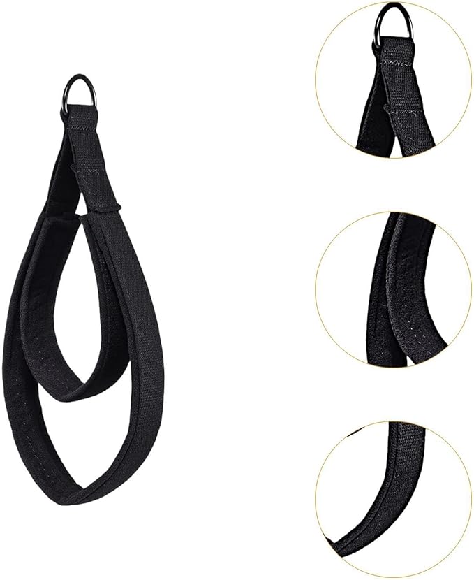 Generic Pilates Double Loop Strap,Fitness Strap Strength Training Women Double Loop Pilates Equipment Strap,for Fitness,Workout