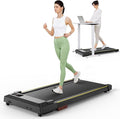 Walking Pad with 9% Incline, Compact Under Desk Treadmill for Home, 2.5HP Powerful 3 in 1 Portable Treadmill with Remote Control, Walking Pad for Home and Office
