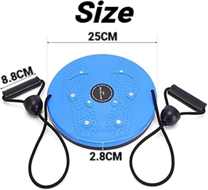 Waist Sculptor, 2026 New Waist Twister Machine Exercise with Arm Bands, Ab Twister Board Twisting Waist Disc for Exercise, Legs, Buttocks, Hip Exercise