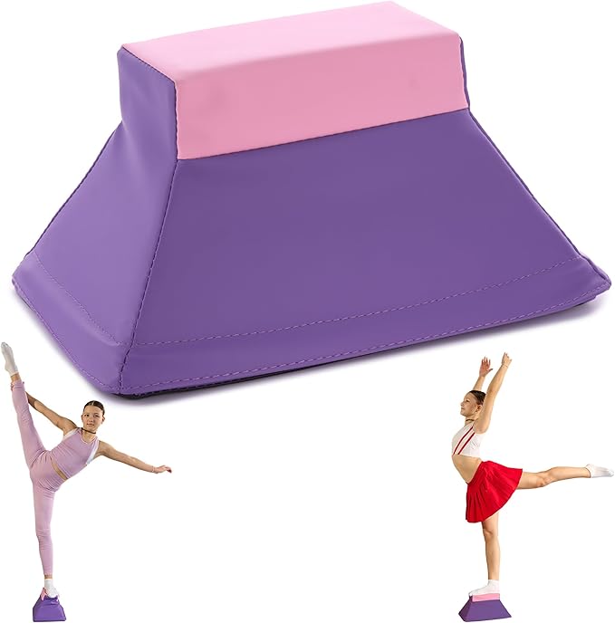 Stunt Trainer Stand for Cheerleading | Portable Cheer Balance Trainer | Stunting Flyer Practice Platform | Lightweight Gymnastics Balance Block | Cheerleading Equipment for Safe Skill Training