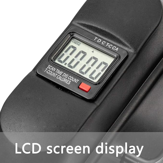 Under Desk Bike Pedal Exerciser, Exercise Bike for Leg/Arm Trainer Pedal Exerciser Foot Peddler Portable Therapy Bicycle Leg Peddler Portable Mini Cycle Bike