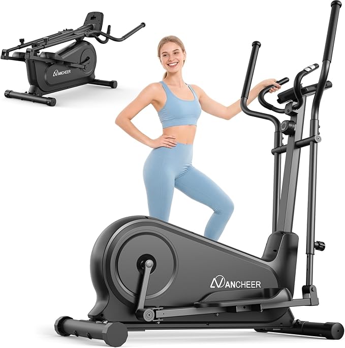 ANCHEERAMA006033 Black Dark Elliptical Exercise Machine
