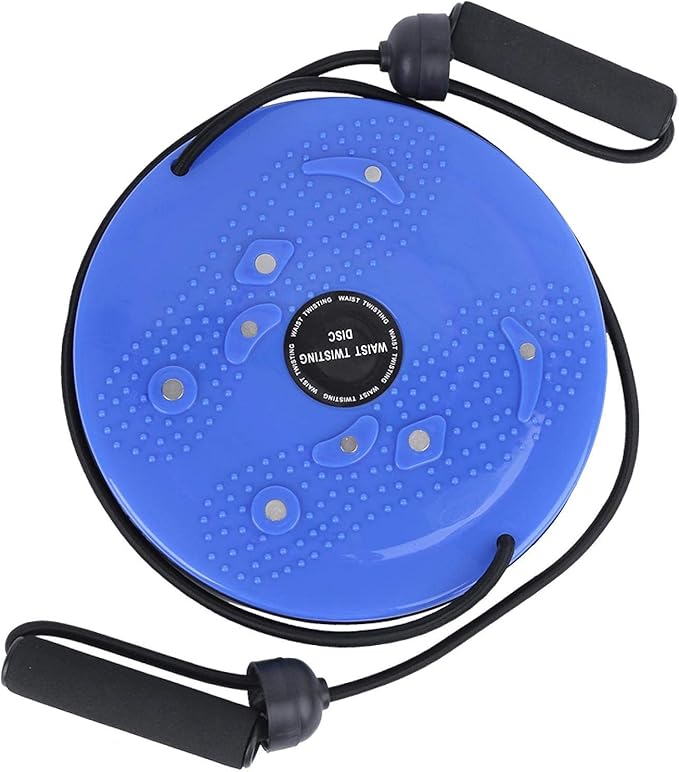 25x25cm Waist Twist Disc Twisting Board,Magnetic Twisting Waist Disc Exercise Foot Exercise Aerobic Fitness Twisting Waist Disc Multifunction for Exercise Waist Twisting Disc