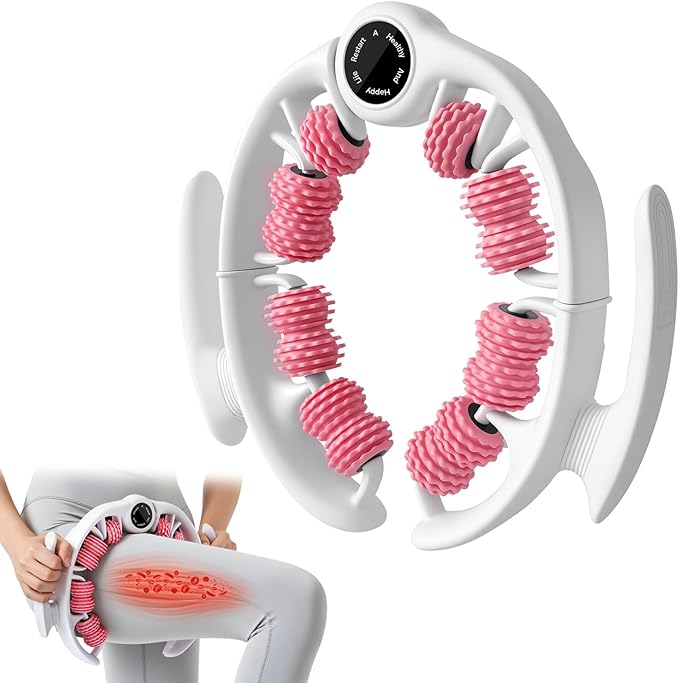 Anti Cellulite Massage Tool, Manual Cellulite Remover Roller with Multi-Textured Massage Roller, Portable Lymphatic Drainage Massager for Thighs, Legs, Arms, Waist, Home or Travel Use