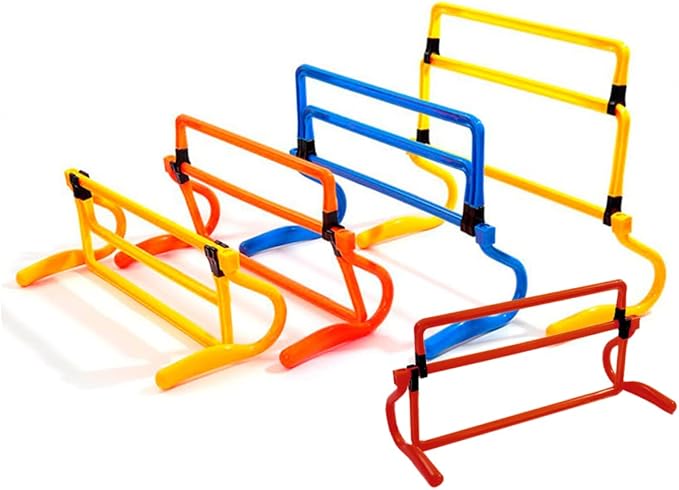 Sports Ladder Sports Equipment Athletic Gear Hurdles for Kids Football Agility Exercise Hurdles Soccer Field Obastacles Training Equipment Multicolor Football Training Yellow