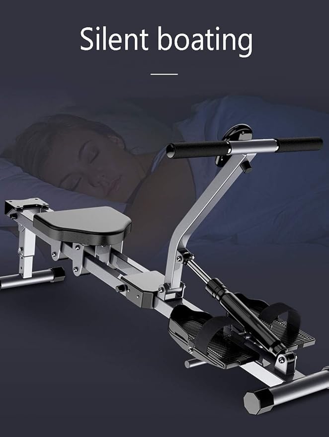 Fitness Equipment Home Rowing Machine Rowing Machine Foldable, Rowing Machines for Home Use Indoor Rower Abdominal Fitness Equipment, 12 Resistance Adjustment,Splay, Maximum Load 150Kg