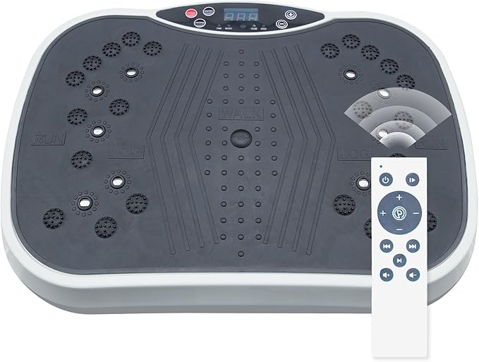 Vibration Plate Exercise Machine - Whole Body Workout Vibration Fitness Platform for Weight Loss & Toning