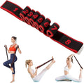 Fitness Resistance Band for Stretching and Yoga, Number Stretch Resistance Band with Clear Markings, 8-Section Elastic Training Bands for Yoga, Stretching, Pilates, Fitness
