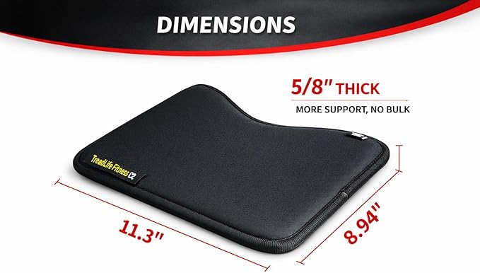 TreadLife Fitness Rowing Machine Seat Cushion - Designed to Fit The Concept2 Rowing Machine