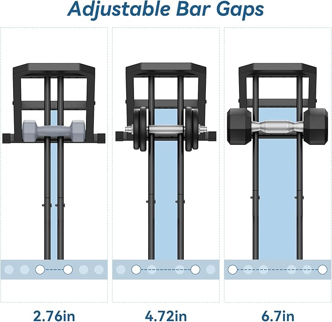 IMAYCC 3 Tier Dumbbell Rack Weight Rack Heavy Duty Weight Storage Organizer for Home Gym, Up to 390 lb Capacity for Dumbbells Kettlebells Weight Plates(dumbbell rack stand only)