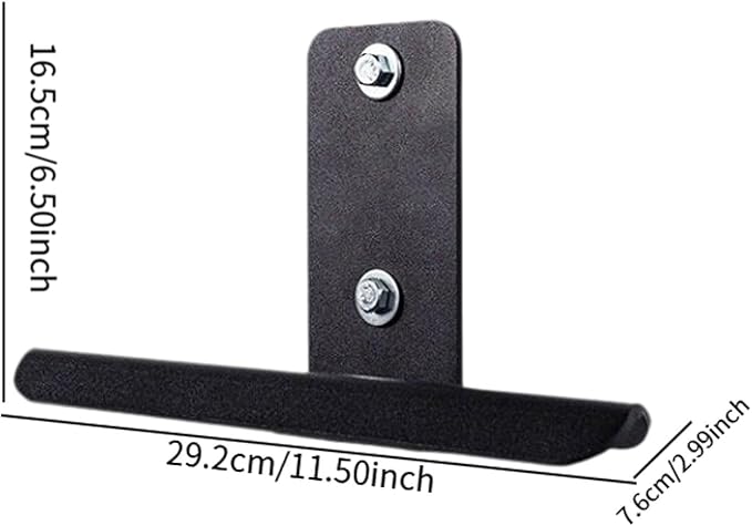 Wall Mount Weight Vest Hanger Gym Storage Rack Heavy Duty Sturdy Carbon Steel Garages Accessories Simple Wall Mount Bracket