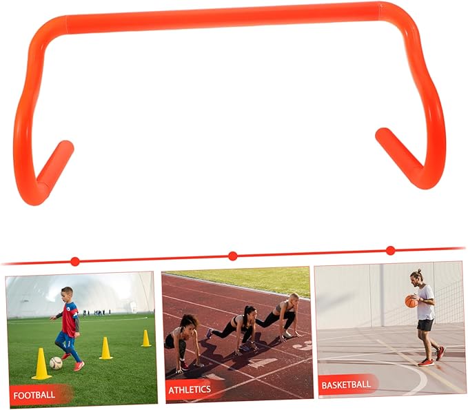 Agility Training Equipment Speed Hurdle Set Football Ladder Outdoor PVC Hurdle Strong Convenient