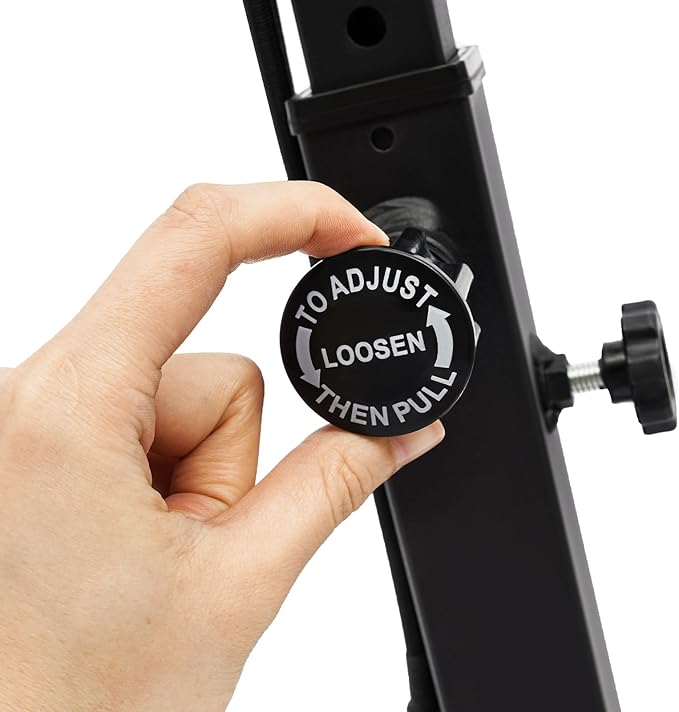 Pedal Exerciser Bike, Multiple Foldable Pedal Exerciser for Seniors, Portable Exercise Bike Fitness Cycling Stationary Bicycle with Adjustable 8-Gears, U-shaped Gym Cardio Workout for Home,Office