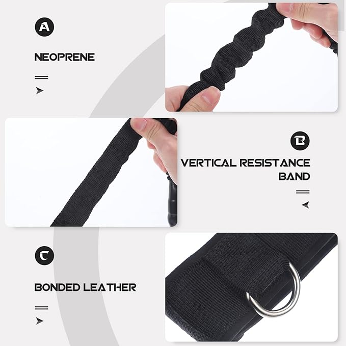 Basketball Training Equipment Multi-use Jumping Trainer Leg Exercise Strap Resistance Bands
