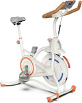 Exercise Bike Indoor Cycling Bike with Digital Display, Heart Rate Sensors, Phone Mount, 265 LBS Weight Capacity