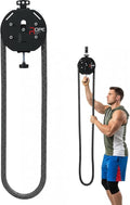 Endless Rope Trainer Machine - Your Compact Home Rope Pull Exercise Machine. Features 20kg Knob-Adjusted Resistance, Zero Setup, and Industrial-Grade for Lasting Performance