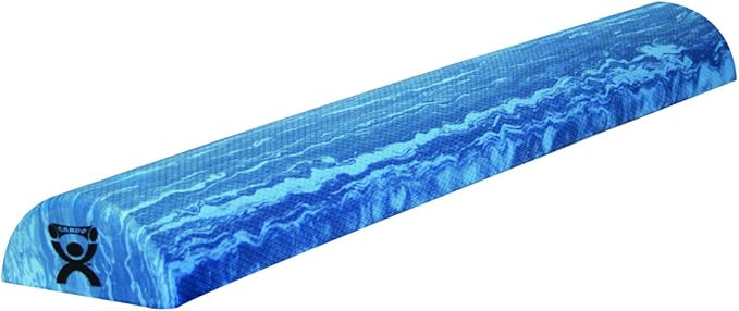 CanDo Heavy Duty EVA Foam Roller, Half Round, 6" X 36"