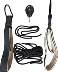 Pilates Reformer Pull Ropes,with Wheel Nylon Replaces Double Loop Straps for Home Balance Studio Use Strength Training