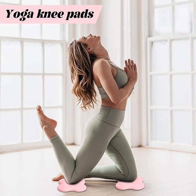 2 packs Yoga Knee Pad Mats Extra Thick for Knees Elbows Wrist Hands Head Foam Pilates Kneeling pad Yoga Knee Cushion Thick Exercise Pads for Knees Elbows Wrist Hands Head Foam Pilates Kneeling pad，Support Foam Pads for Women and Men