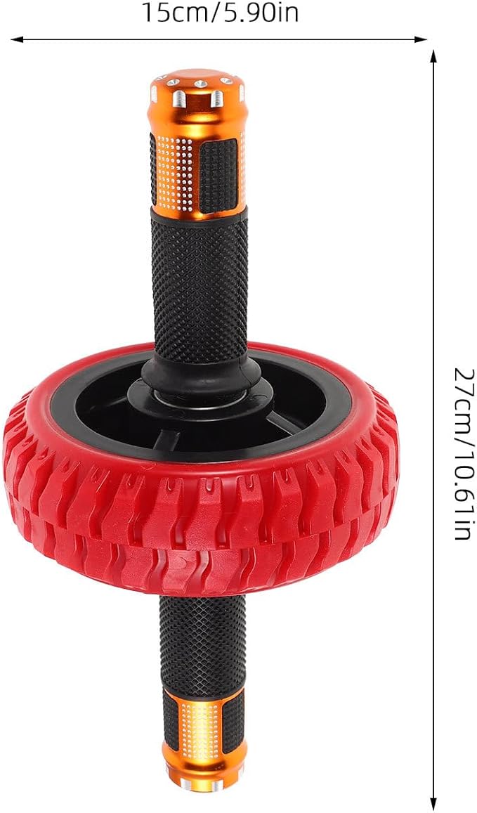 HEMOTON Ab Roller Wheel Gym Wheel Abdominal Training Muscle Roller Portable Core Strength Fitness Equipment for Home and Gym Use