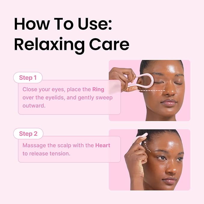 BEAUTY CoreSet Sculpt Ceramic Gua Sha Tool, Facial Sculpting Massager for V-Line, Jawline & Double Chin, Lymphatic Drainage, Scalp & Body Massage Tool with Pouch (1 ea)