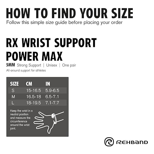 Rehband RX Wrist Support Power Max, 3-in-1 Neoprene Sleeve + Wrap for Strength Training, Protects during Kettlebell Training, stabilizes wrist, forearm protection, Colour:Camo, Size:Small