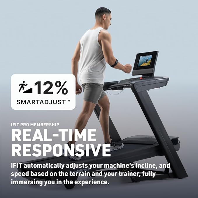 NordicTrack Commercial Series: Premium Foldable Treadmills, Incline & Decline, iFIT Membership Required to Access iFIT Content & Features