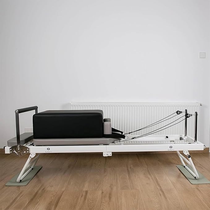 WIKINK Pilates Reformer Sitting Box, Non-Slip Pilates Sit Boxs for Home Workout, Pilates Equipment Accessory, Posture Correction and Rehabilitation Training