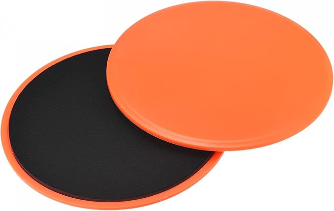 uxcell Exercise Core Sliders, Glider Discs Dual Sided Usage on Carpets or Floor for Full Body Workout