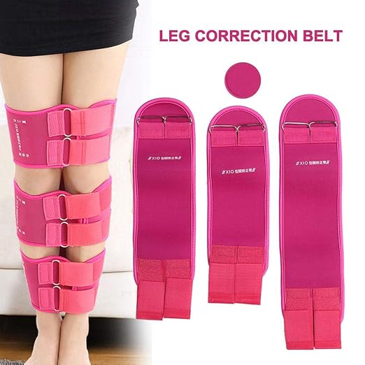 O/X Type Leg Correction Belt, Leg Straightener Straps, 3 Pcs Legs Posture Corrector Straightening Correction Belt with Knee Pad(XXL), Wholesale Business