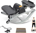 Rock Stepper,Step Rocker Side to Side,Lateral Rocking Fitness Stepper Home Workout Machine, Fitness Equipment Suitable for Home, Apartment, and Dormitory use