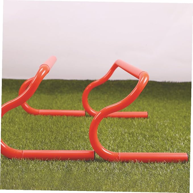 3pcs Adjustable Detachable Speed Hurdles Portable Agility Training Equipment for Athletes Lightweight Modular Workout Hurdles for Soccer Basketball Football
