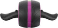 PRETYZOOM Automatic Rebound Ab Roller Wheel for Home Gym Core Strength Training Non-slip Abs Fitness Equipment for Men and Women Silent Exercise Roller for Abdominal and Back Workouts